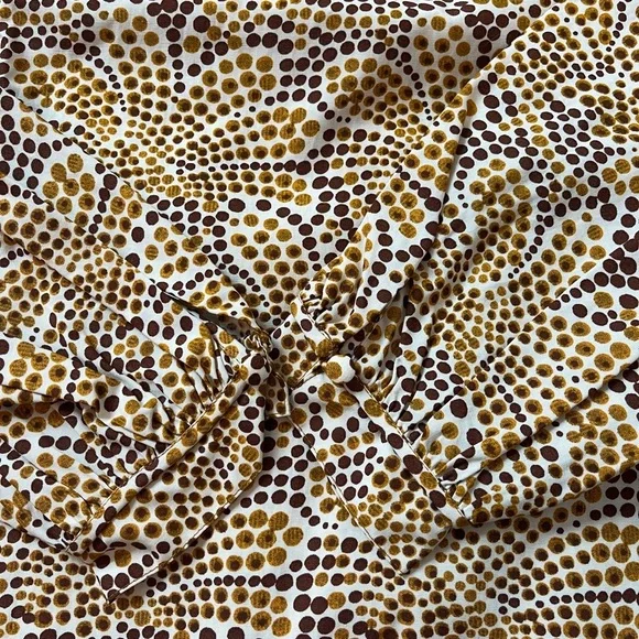 NWT Rebecca Taylor Floral Abstract Blouse - Picture 9 of 10